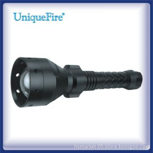 UF-1406 50mm convex lens Cree aluminum high power zoom-able LED torch